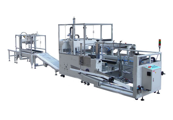 全自動圓罐裝箱開箱封（fēng）箱流水線（xiàn）