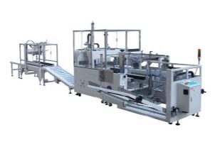 全自動圓罐裝箱開箱封箱流水（shuǐ）線