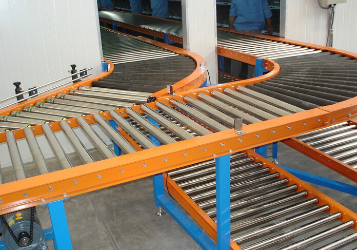 90度轉彎輥道輸送（sòng）機-2